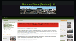 Desktop Screenshot of brickandstonescotland.com